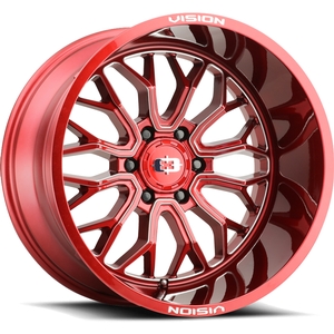 Vision - 402 Riot - Gloss Red Milled