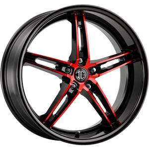 Crave Alloys - NO.38 - Gloss Black Red Face