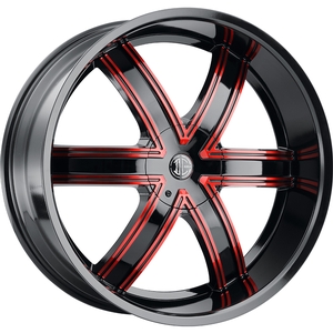 Crave Alloys - NO.44 - Gloss Black Red Face