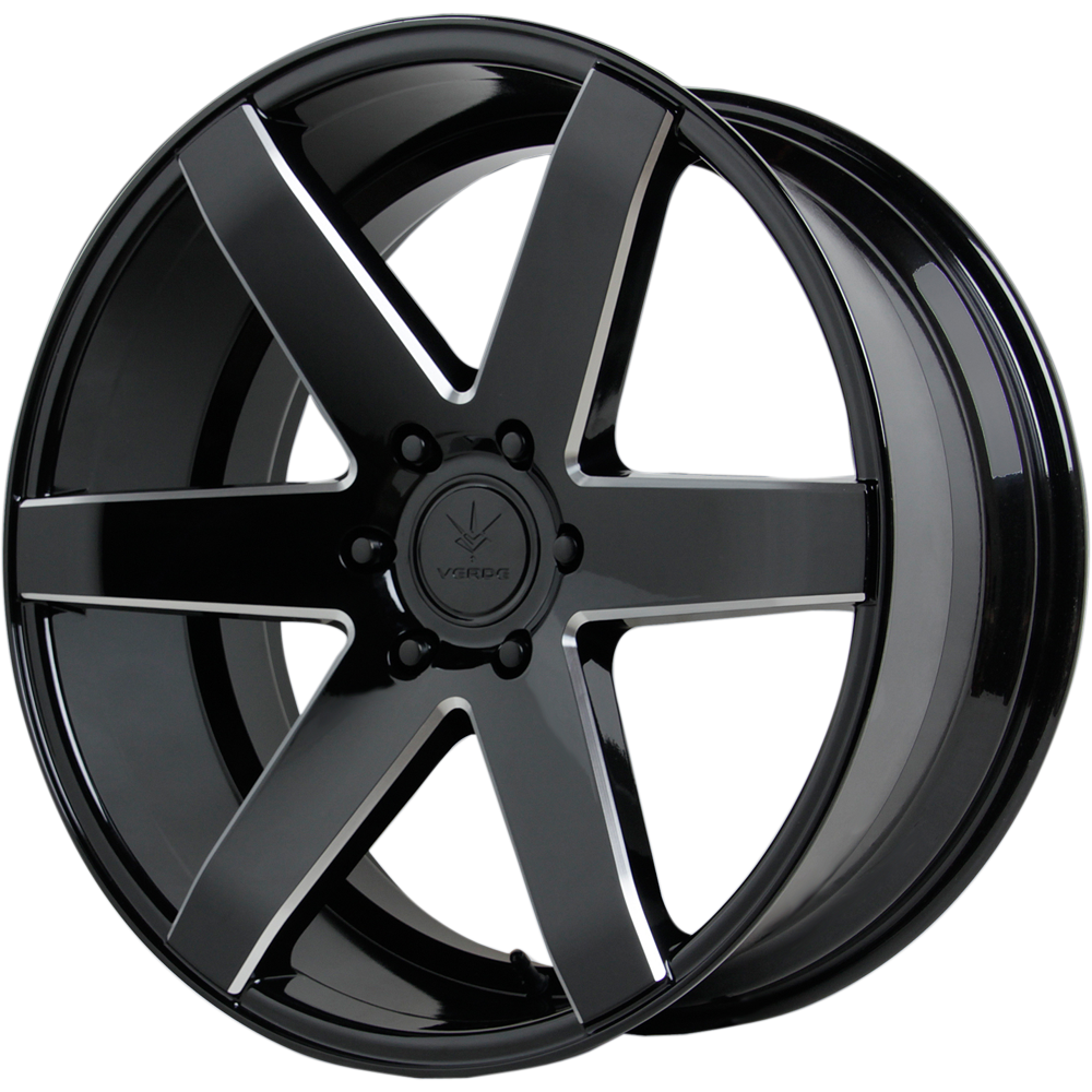 Wheel Resource Inc. - Verde V24 Invictus - Gloss Black Milled